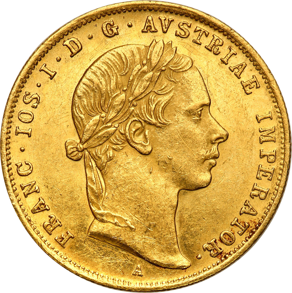 Austria. Franciszek Józef. Dukat 1859 A, Wiedeń
